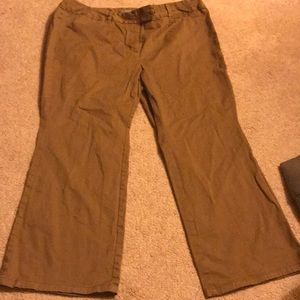 Women’s khaki dress pants